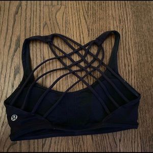 Lululemon trendy sports bra